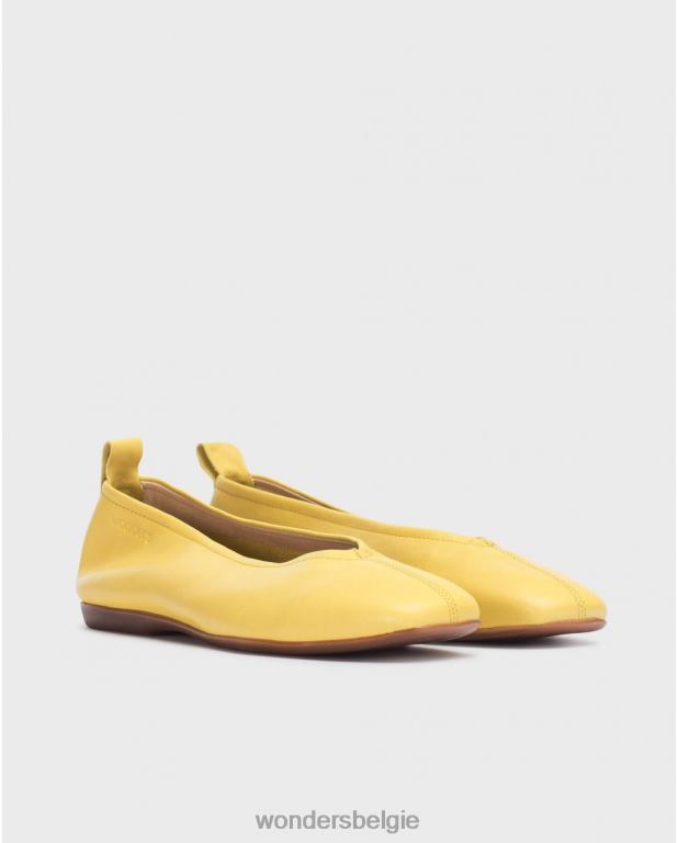 lima schoenen 6X06D324 lima gele pepa balletpomp vrouwen Wonders