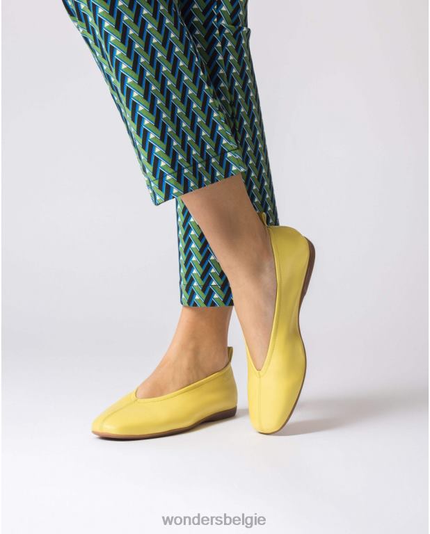 lima schoenen 6X06D324 lima gele pepa balletpomp vrouwen Wonders