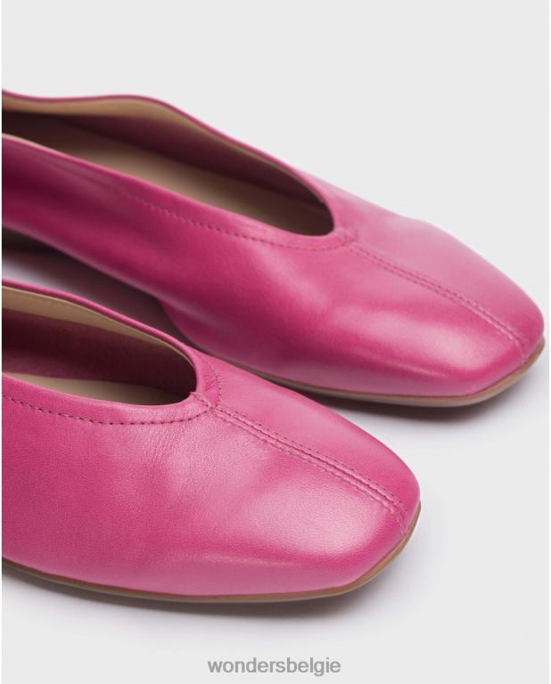 orchidee schoenen 6X06D106 orchidee roze pepa balletpomp vrouwen Wonders