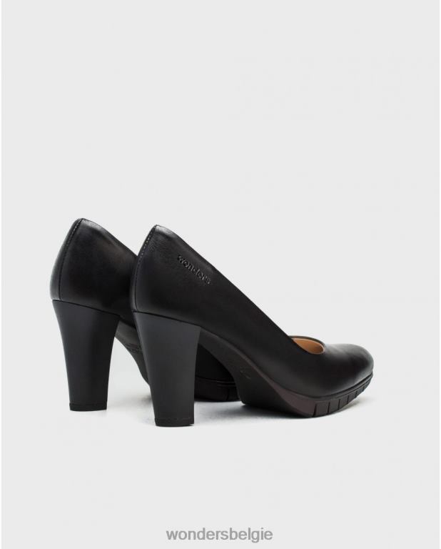 neger schoenen 6X06D300 neger schoen macy zwart vrouwen Wonders