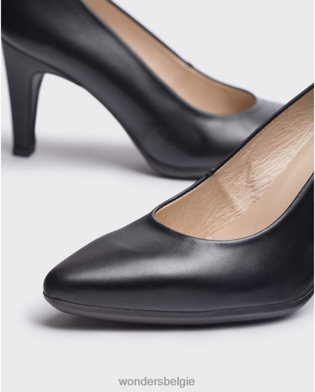 neger schoenen 6X06D303 neger zwarte banus schoen vrouwen Wonders