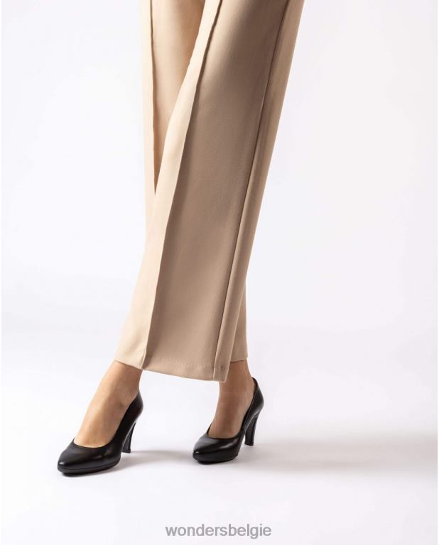 neger schoenen 6X06D303 neger zwarte banus schoen vrouwen Wonders