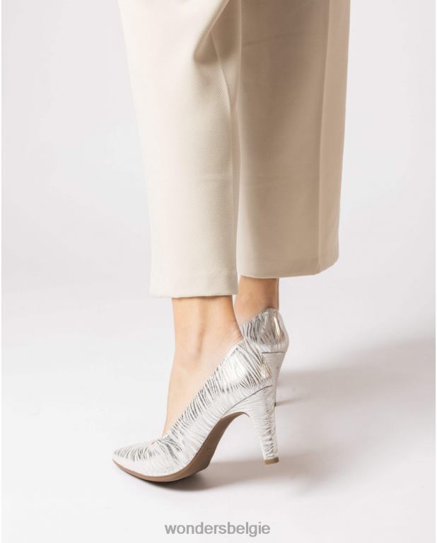 uit schoenen 6X06D62 gebroken witte schoenpomp vrouwen Wonders