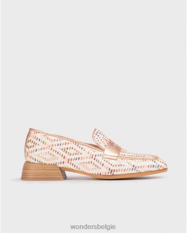 ram schoenen 6X06D124 rame veelkleurige reese mocassin vrouwen Wonders