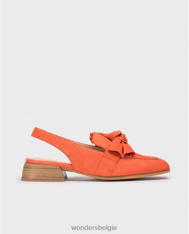 koraal schoenen 6X06D141 koraal oranje watts schoen vrouwen Wonders