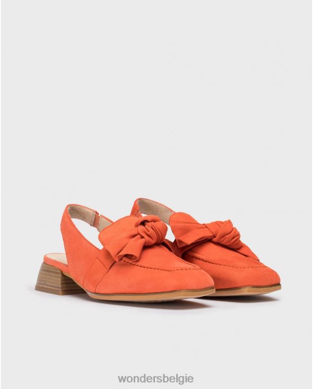 koraal schoenen 6X06D141 koraal oranje watts schoen vrouwen Wonders