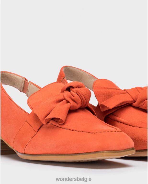 koraal schoenen 6X06D141 koraal oranje watts schoen vrouwen Wonders