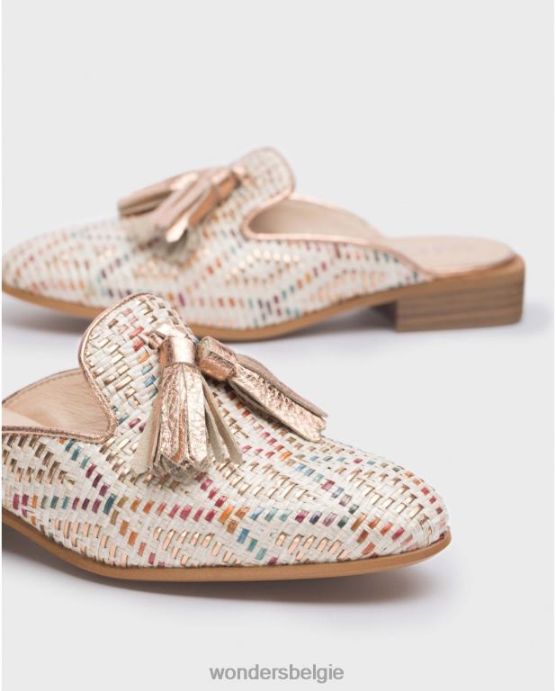 multi/raam schoenen 6X06D264 multi/rame veelkleurige naeo muilezel vrouwen Wonders