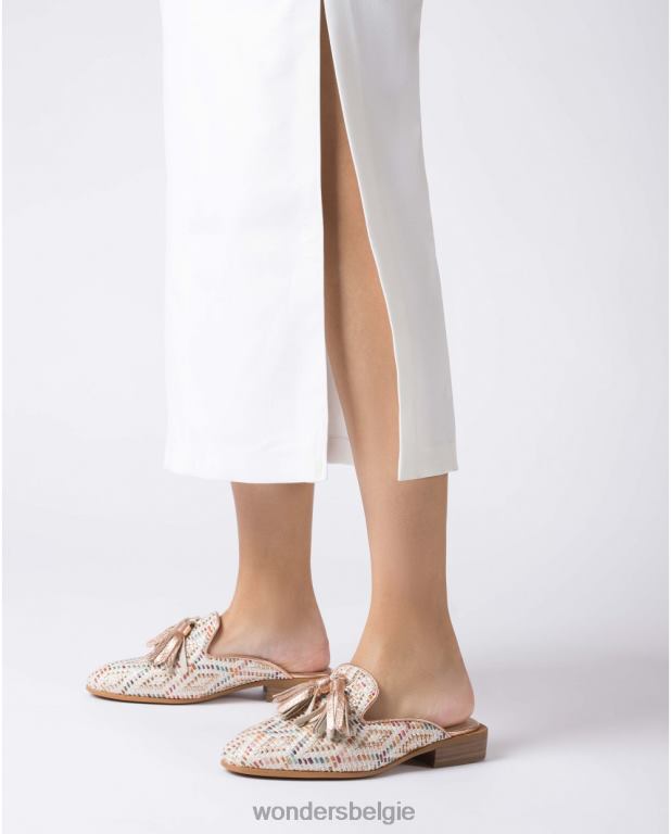 multi/raam schoenen 6X06D264 multi/rame veelkleurige naeo muilezel vrouwen Wonders