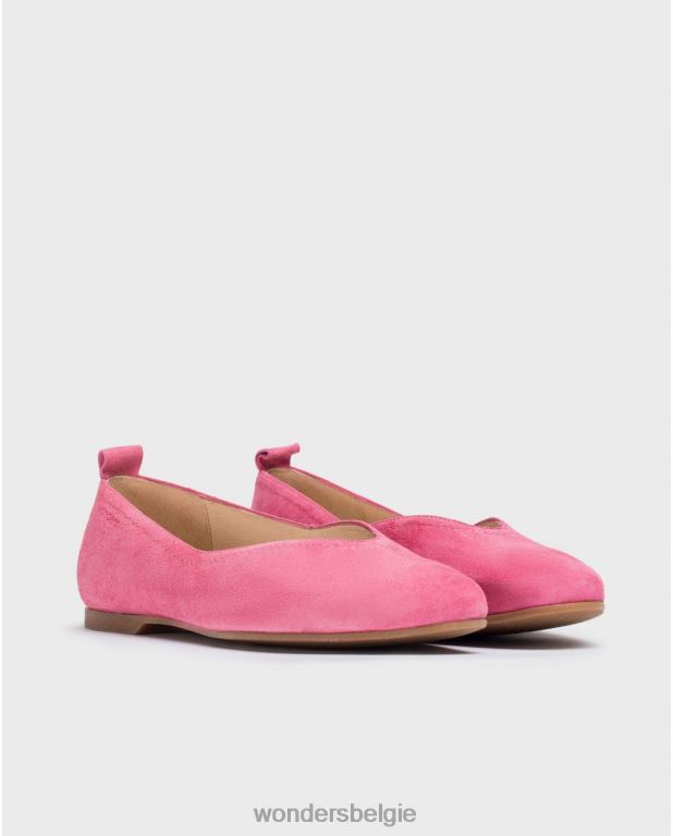 roze schoenen 6X06D402 roze a-2101 vrouwen Wonders