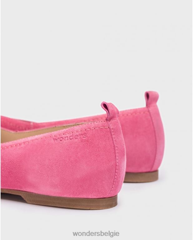 roze schoenen 6X06D402 roze a-2101 vrouwen Wonders