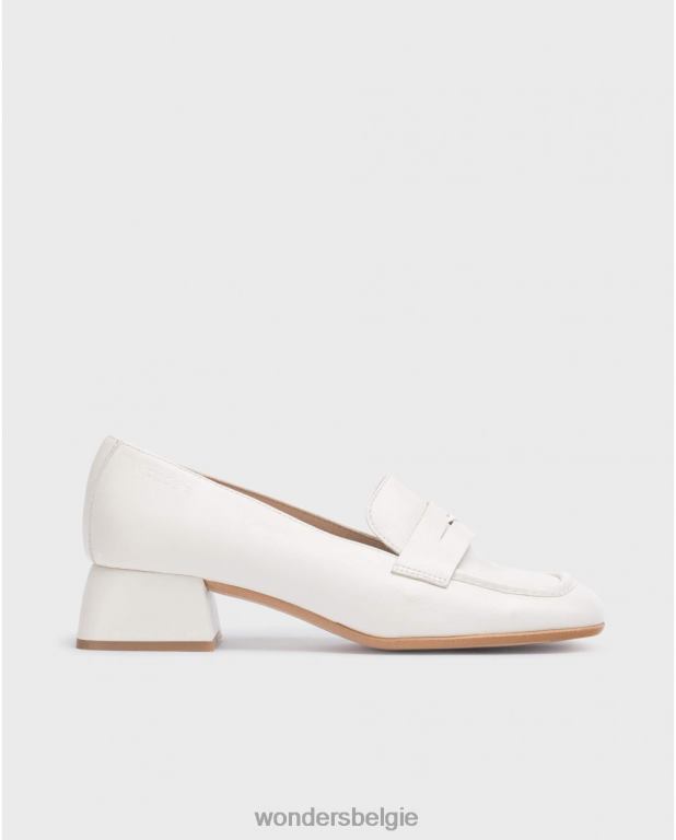 uit schoenen 6X06D222 gebroken witte mocassin cadeau vrouwen Wonders