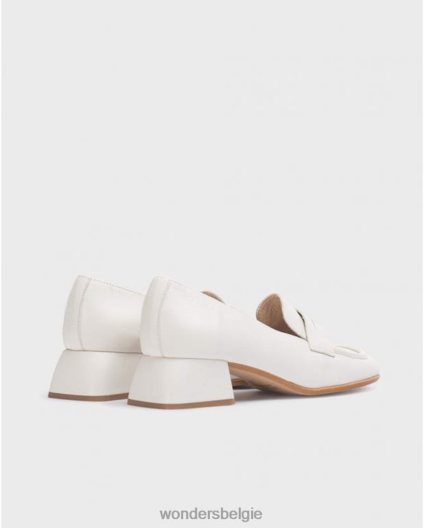 uit schoenen 6X06D222 gebroken witte mocassin cadeau vrouwen Wonders