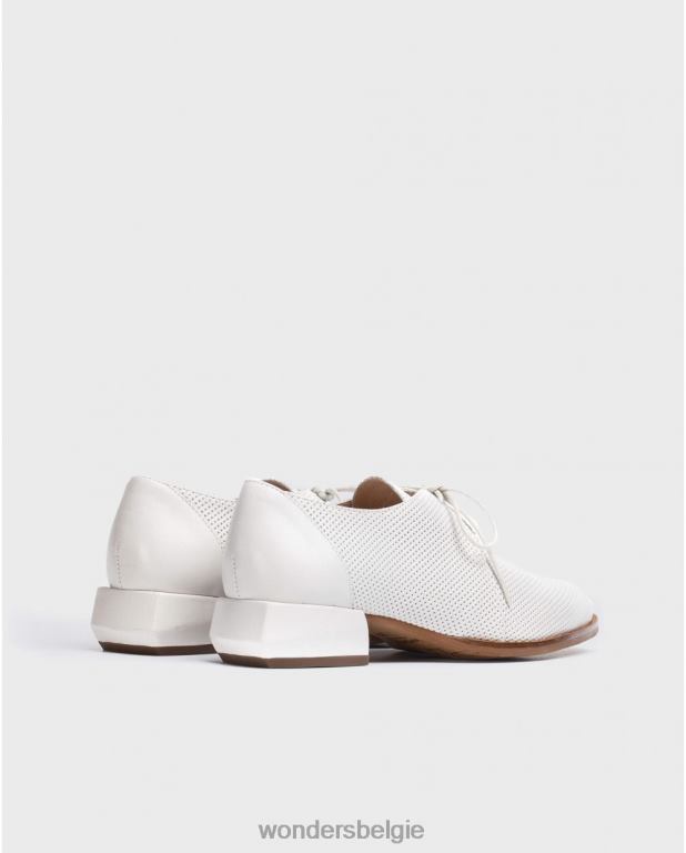 uit schoenen 6X06D420 off-schoen met geometrische hak vrouwen Wonders