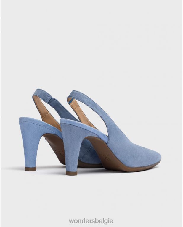 blauw schoenen 6X06D437 bluet schoen met een hoge keel vrouwen Wonders