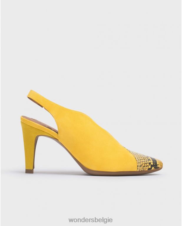 citroen/amar schoenen 6X06D413 citroen/amar v-cut leren pumps vrouwen Wonders