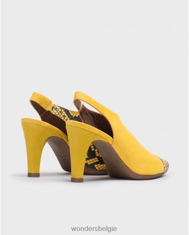 citroen/amar schoenen 6X06D413 citroen/amar v-cut leren pumps vrouwen Wonders