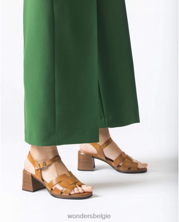 conac schoenen 6X06D326 conac bruine dop sandaal vrouwen Wonders