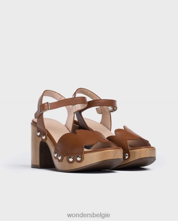 cuero schoenen 6X06D407 cuero gevlochten lederen sandaal vrouwen Wonders