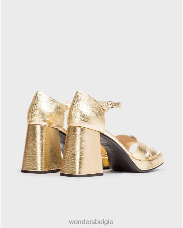 goud schoenen 6X06D54 gouden julia sandaal vrouwen Wonders