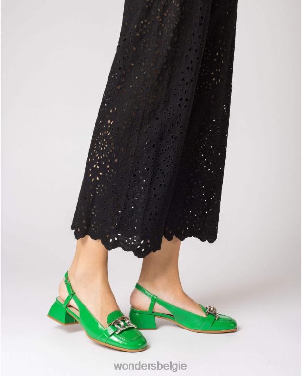 jade schoenen 6X06D101 jade groene maxine sandaal vrouwen Wonders