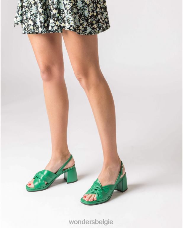 jade schoenen 6X06D82 jade groene wilde sandaal vrouwen Wonders