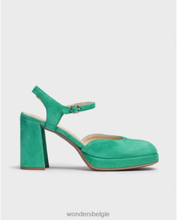 jade schoenen 6X06D90 jade groen blauwe schoenen vrouwen Wonders