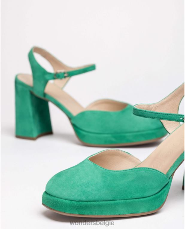 jade schoenen 6X06D90 jade groen blauwe schoenen vrouwen Wonders