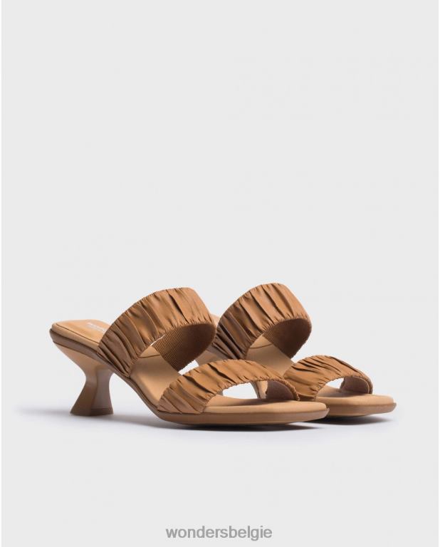 kameel schoenen 6X06D319 camel bruine lagune sandaal vrouwen Wonders