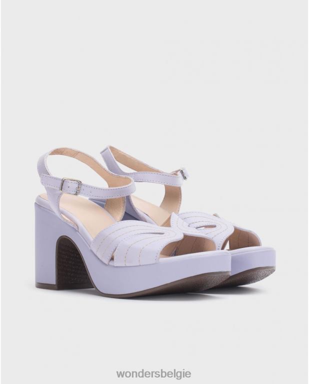 lavendel schoenen 6X06D115 lavendel violet lexi sandaal vrouwen Wonders