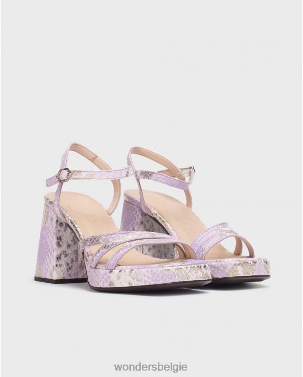 lavendel schoenen 6X06D3 lavendel violet liefdessandaal vrouwen Wonders