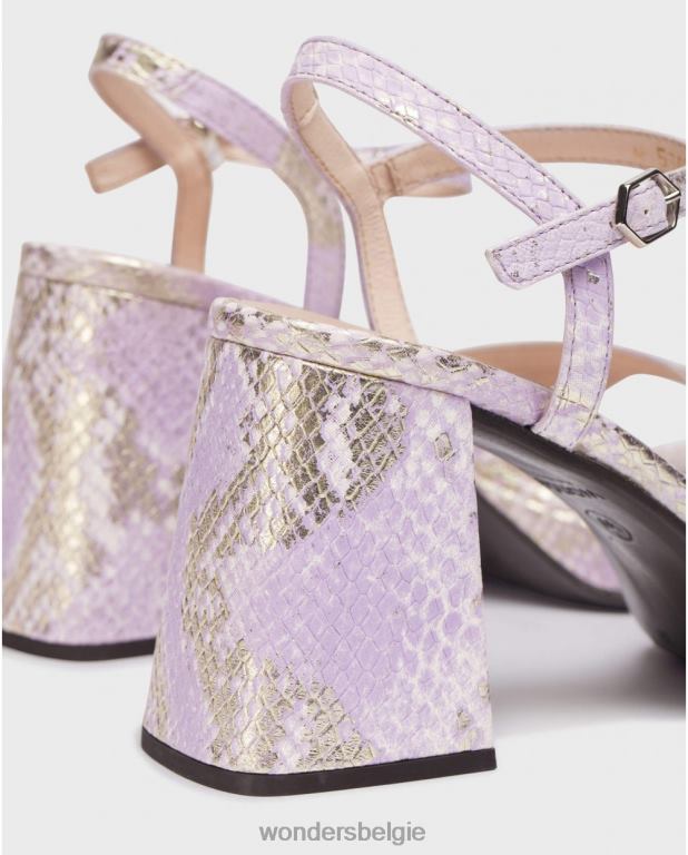 lavendel schoenen 6X06D3 lavendel violet liefdessandaal vrouwen Wonders