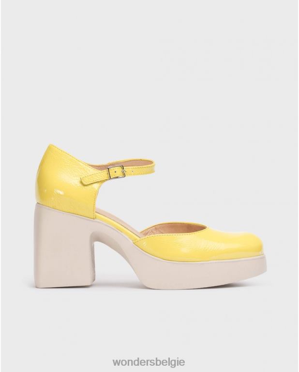 lima schoenen 6X06D148 lima gele lala mary jane vrouwen Wonders