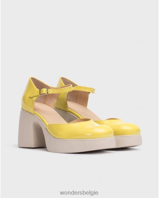 lima schoenen 6X06D148 lima gele lala mary jane vrouwen Wonders