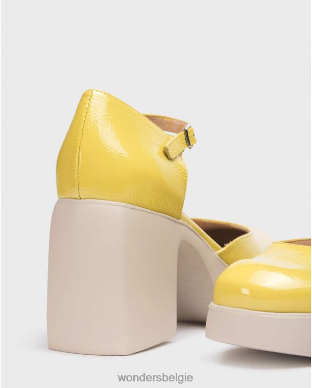 lima schoenen 6X06D148 lima gele lala mary jane vrouwen Wonders