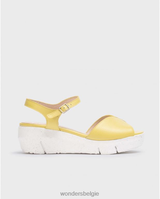 lima schoenen 6X06D251 lima gele sandaal vrouwen Wonders