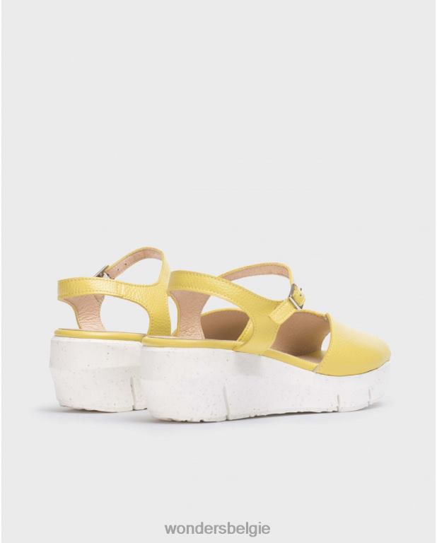 lima schoenen 6X06D251 lima gele sandaal vrouwen Wonders