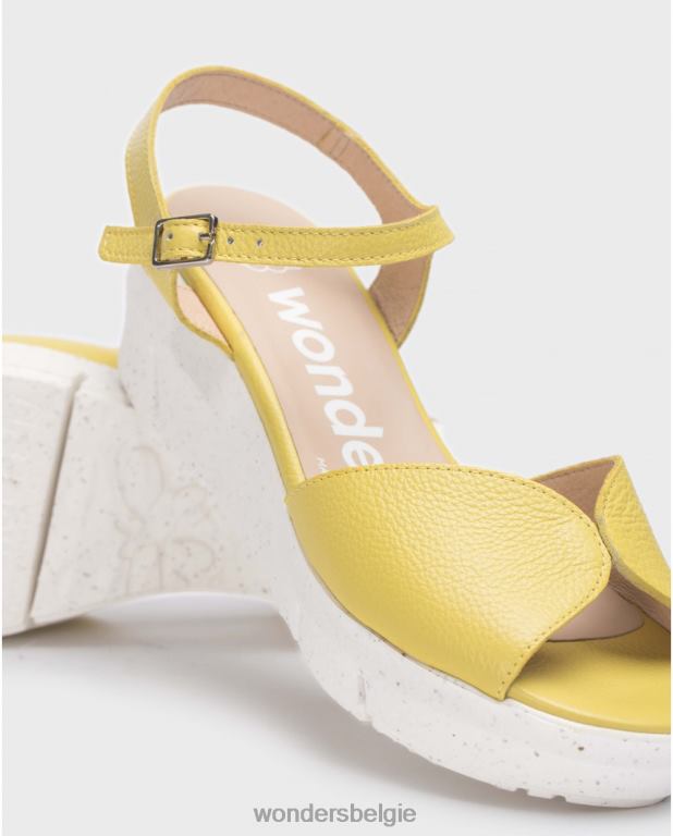 lima schoenen 6X06D251 lima gele sandaal vrouwen Wonders