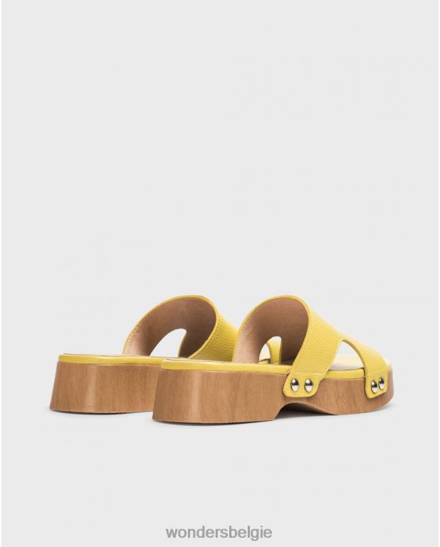 lima schoenen 6X06D25 lima limoengroene dalia sandaal vrouwen Wonders