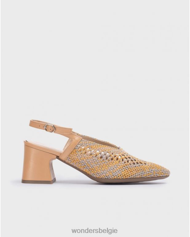 meeste/zand schoenen 6X06D144 most/sand zwarte lexi schoen vrouwen Wonders