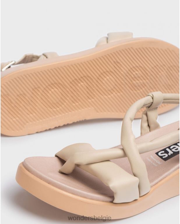 natuurlijk schoenen 6X06D21 natuurlijke tube sandaal vrouwen Wonders