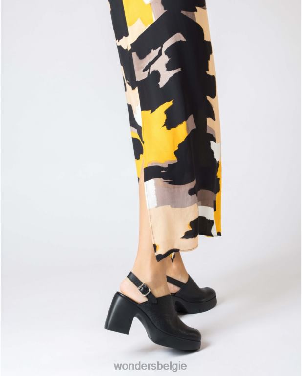 neger schoenen 6X06D152 zwarte zwarte alaska schoenen vrouwen Wonders