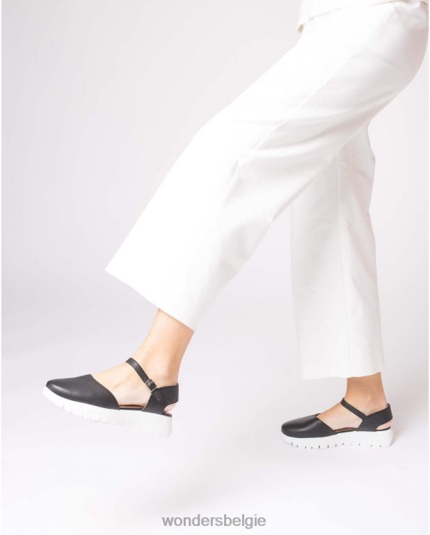 neger schoenen 6X06D274 neger zwarte babi schoen vrouwen Wonders