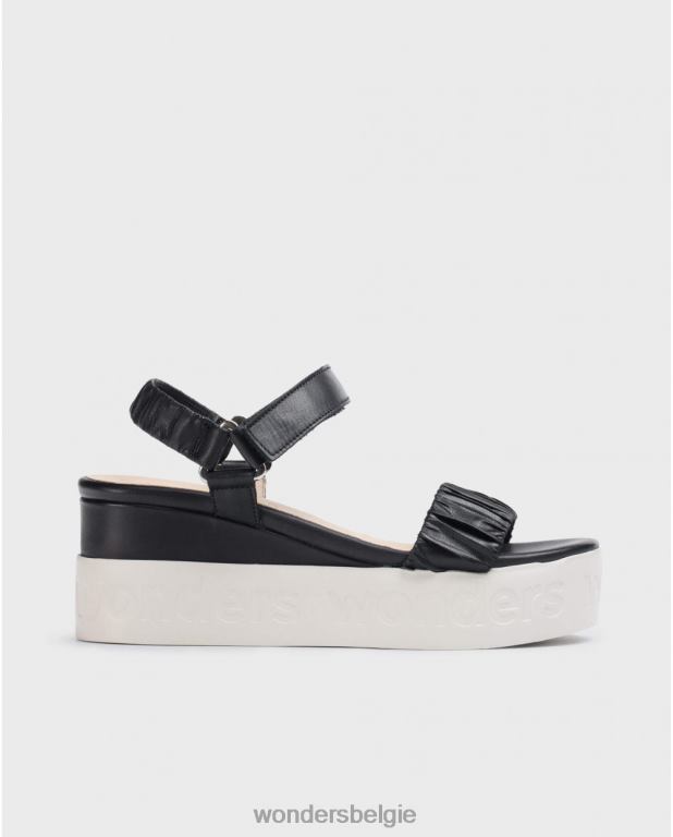 neger schoenen 6X06D406 neger zwarte huid sandaal vrouwen Wonders