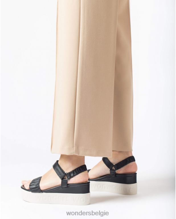 neger schoenen 6X06D406 neger zwarte huid sandaal vrouwen Wonders