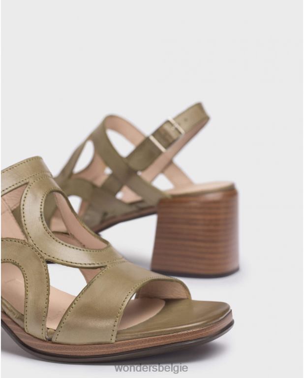 olie schoenen 6X06D457 olie f-7704 vrouwen Wonders