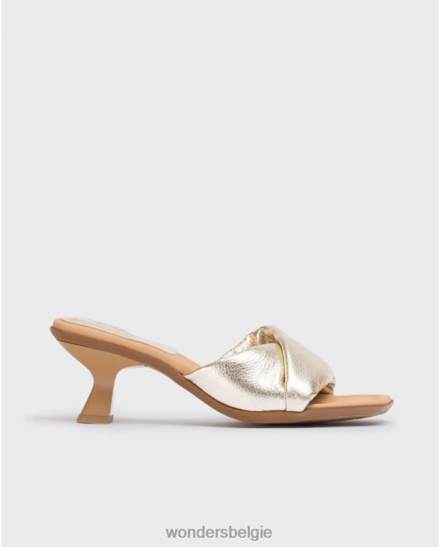 platina schoenen 6X06D266 platina platina gloeiende muiltjes vrouwen Wonders