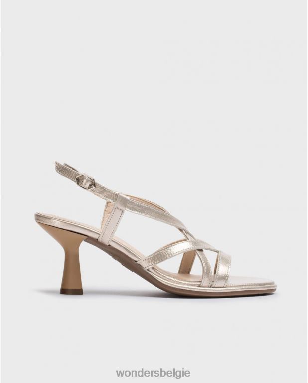 platina schoenen 6X06D59 platina platina glow-sandaal vrouwen Wonders