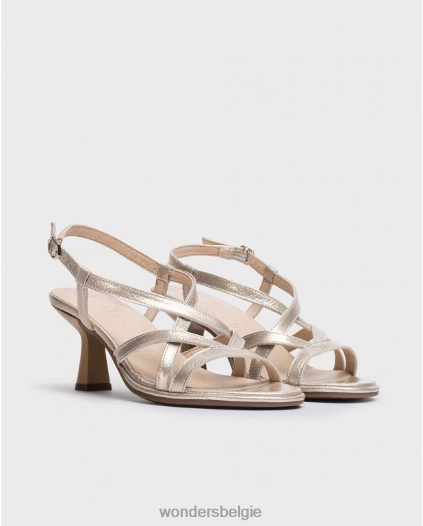 platina schoenen 6X06D59 platina platina glow-sandaal vrouwen Wonders