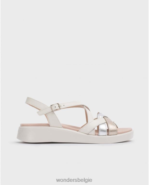 plt/pla/van schoenen 6X06D292 plt/pla/of witte alison sandaal vrouwen Wonders